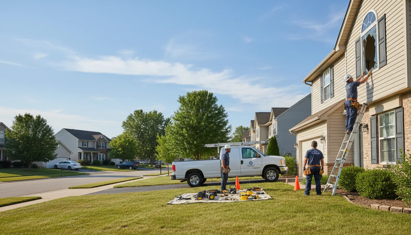 Expert window installer providing residential service in Slayden, TN